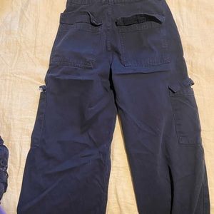 Pull & Bear Wide Leg Cargo Pant